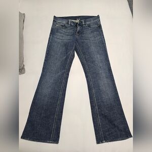 DIESEL "BOOT CUT" WOMEN'S PANTS DENIM BLUE JEANS. SIZE 28
